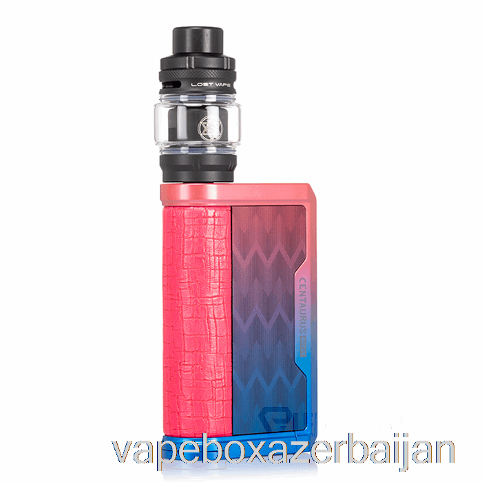 Vape Azerbaijan Lost Vape Centaurus Q200 Starter Kit [Centaurus Tank] Royal Blue Wave Coral